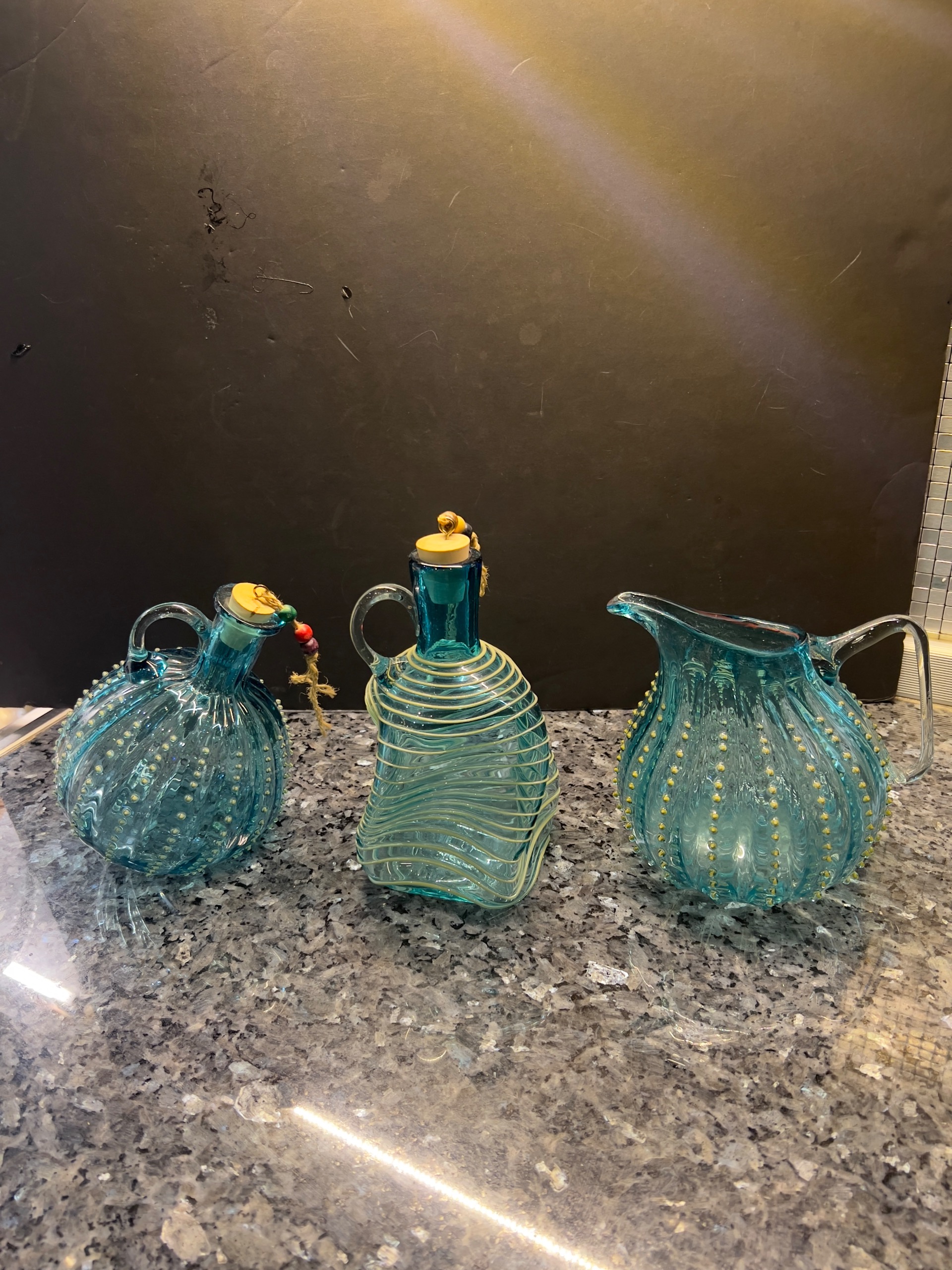 گلدان شیشه ای دکوری