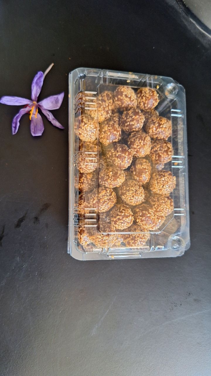 توپک خرما و ارده خانگی 500 گرمی