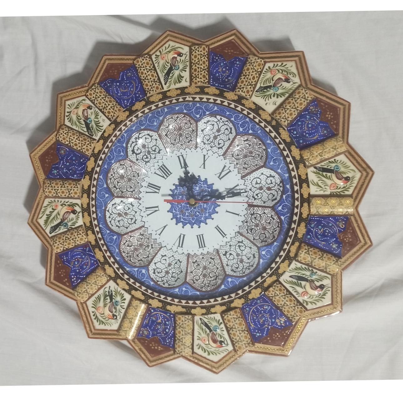 ساعت خاتم و مینا کاری اصفهان