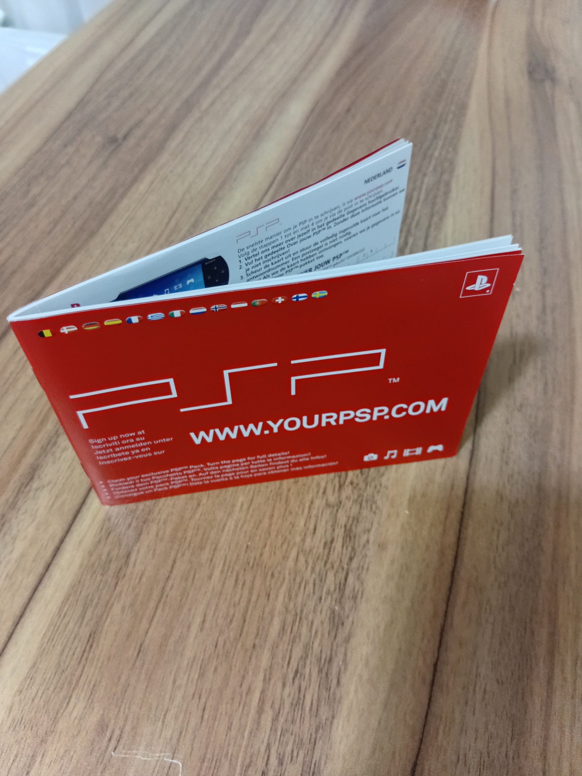 دفترچه اصلی psp