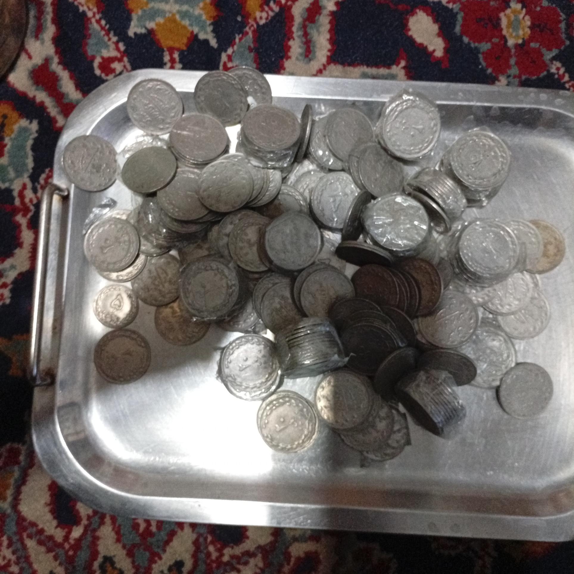 فروش یک کیلو سکه 20 ریال جمهوری