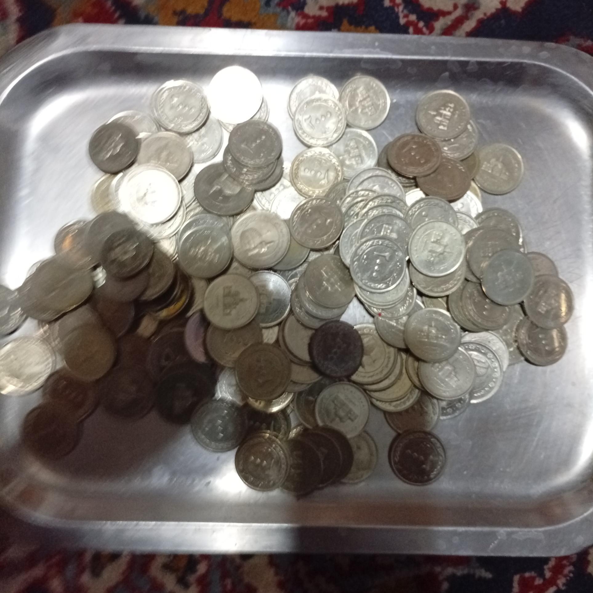 یک کیلو سکه2000 ریالی درحدنو