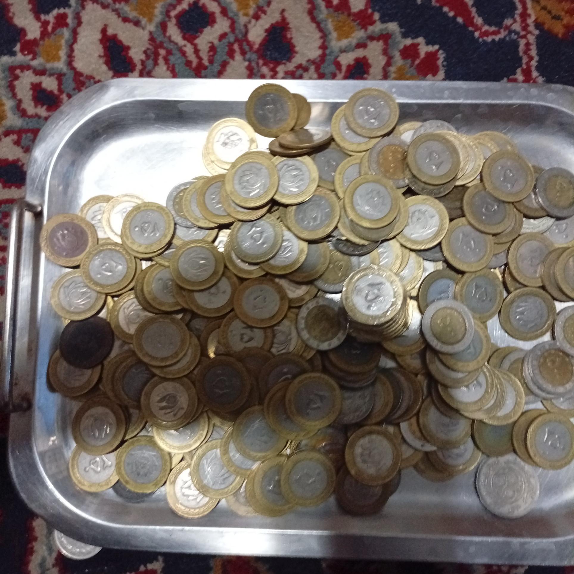 فروش یک کیلو سکه 250 ریال