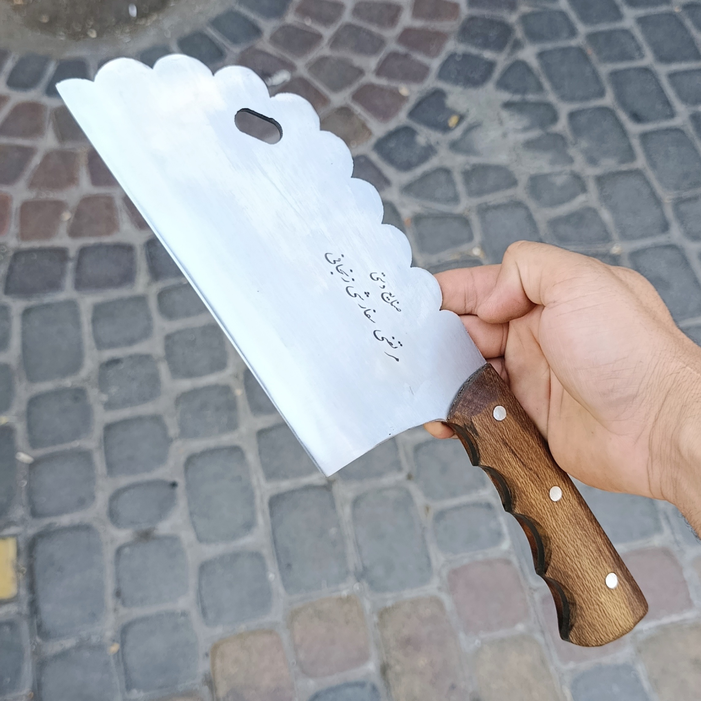 ساتور قصابی ضدضربه آهن بُر اصل زنجان