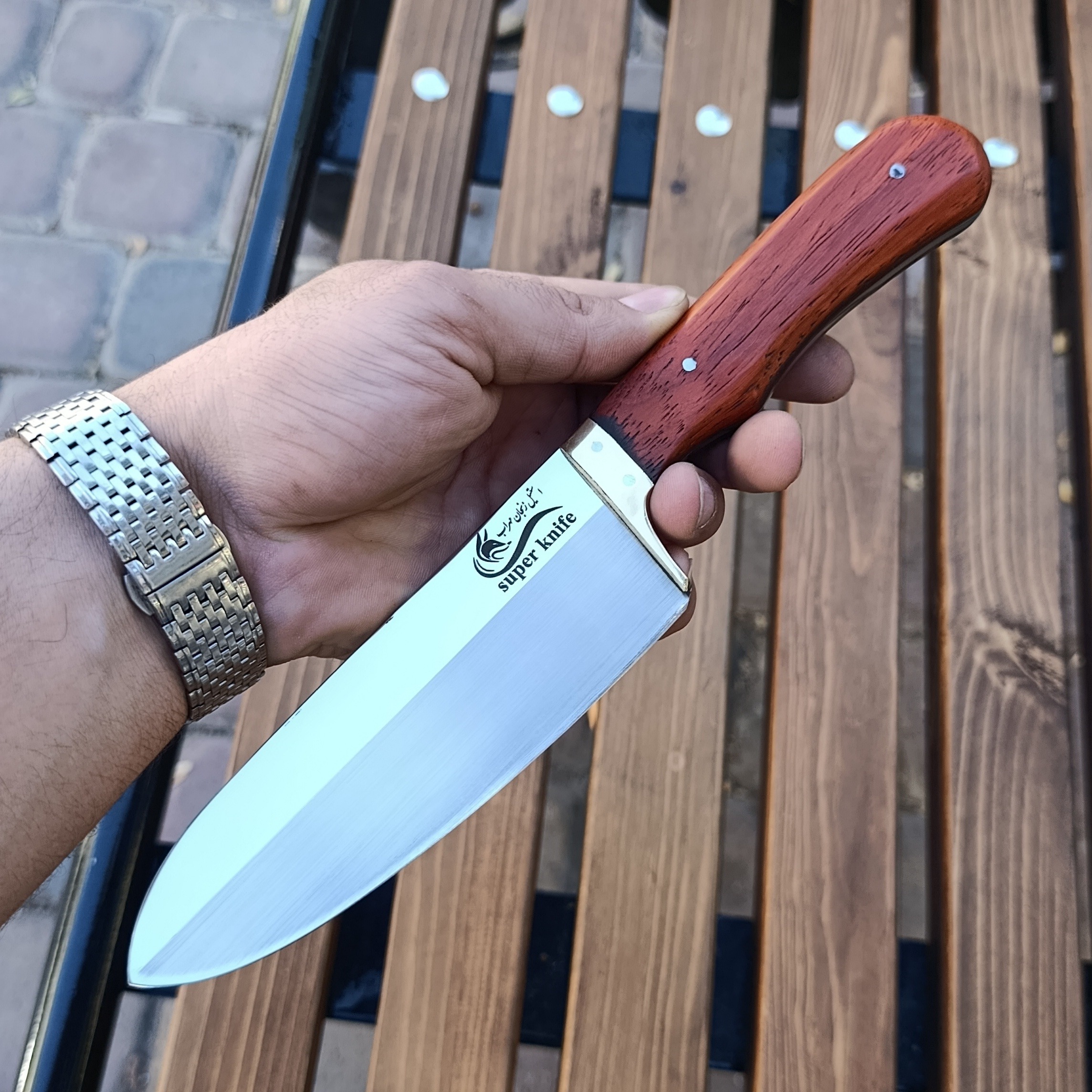 چاقو سلاخی ضدزنگ سفارشی اصل زنجان