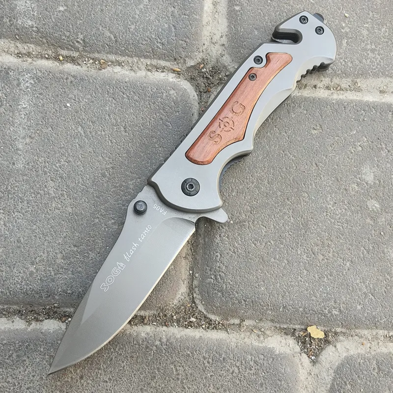 چاقوی اورجینال نیمه اتومات اصل کمپانی سوگ