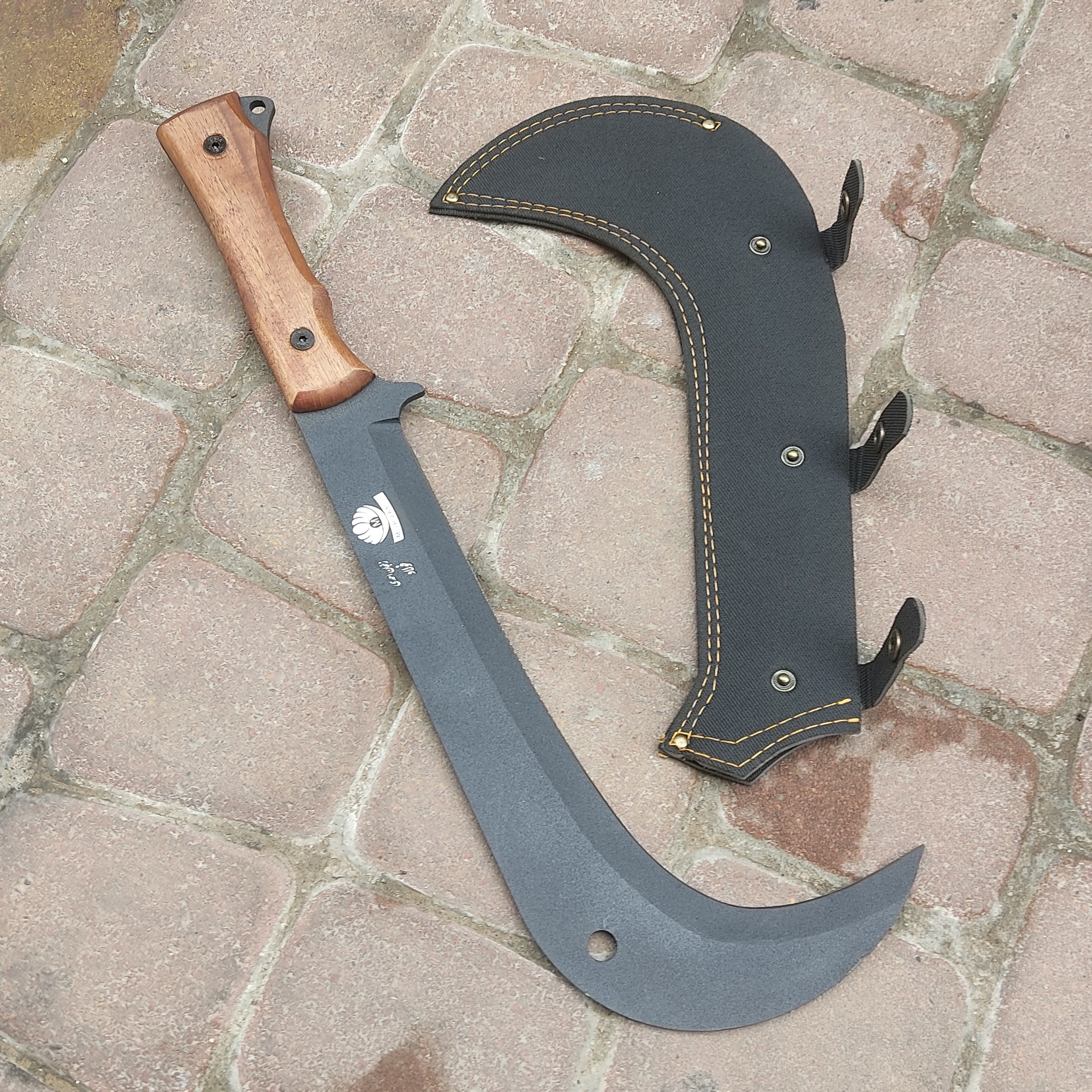 داس باغبانی سفارشی ضدزنگ اصل زنجان با غلاف