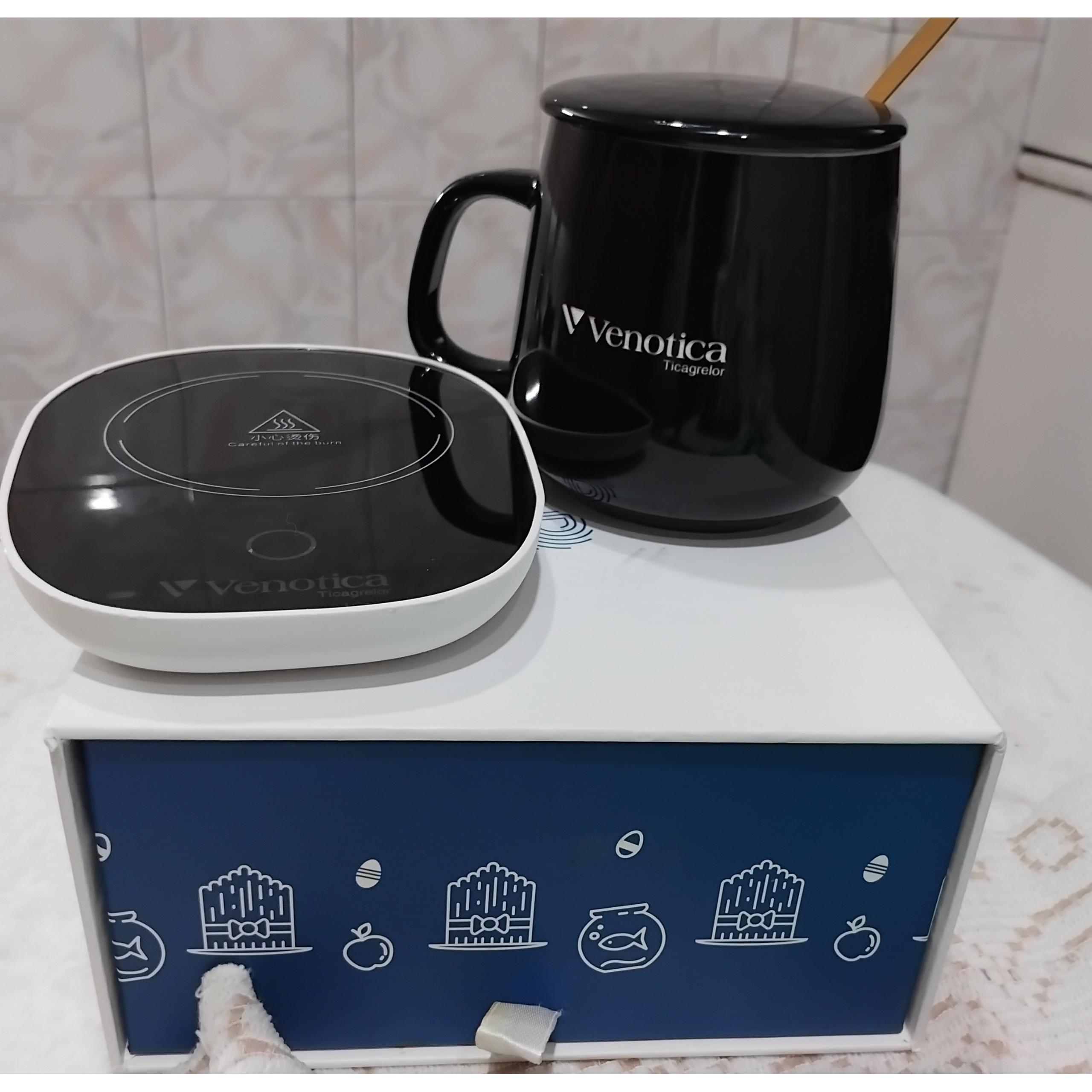 ماگ هیتردار مشکی توضیحات