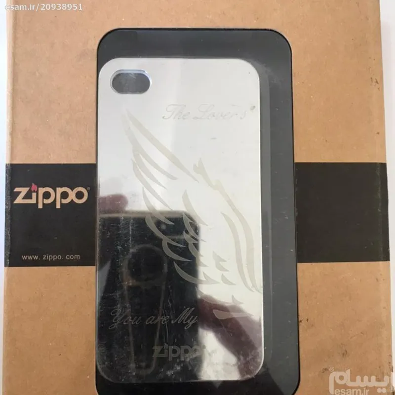 کاور گوشی آیفون 5 zippo
