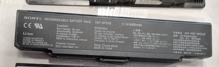 باتری لپ تاپ سونی VGP-BPS2B