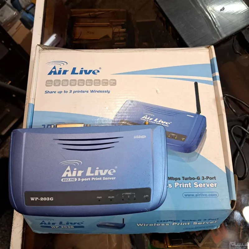 پرینت سرور air live WP-3G