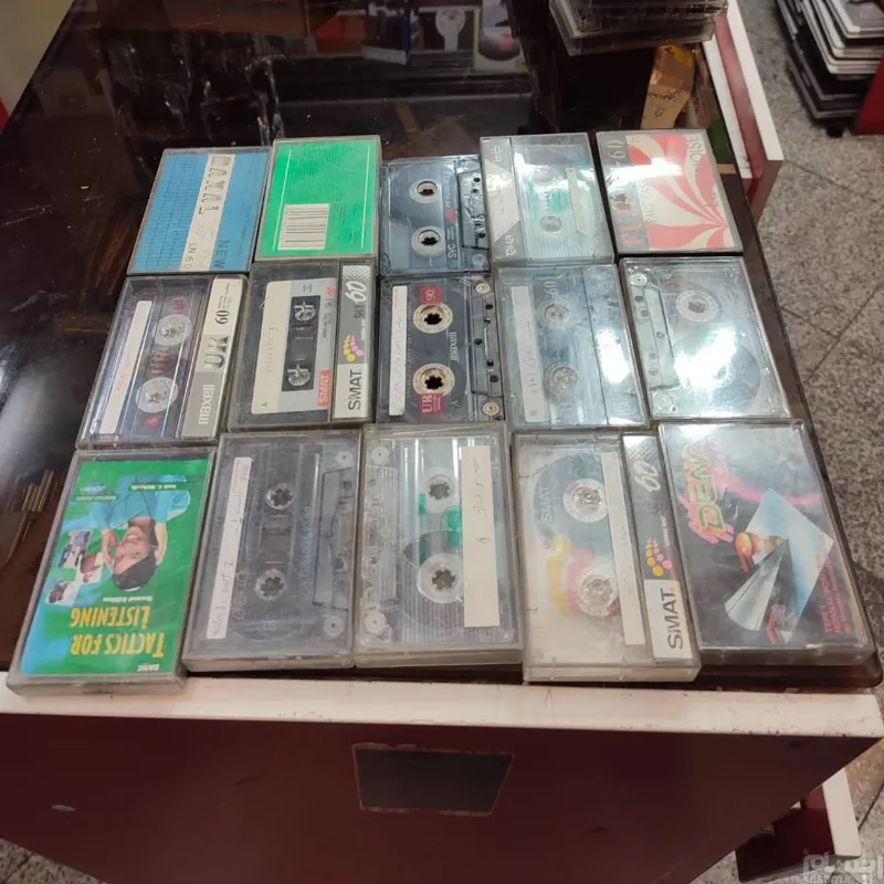 مجموعه 15 عددی نوار کاست (5)