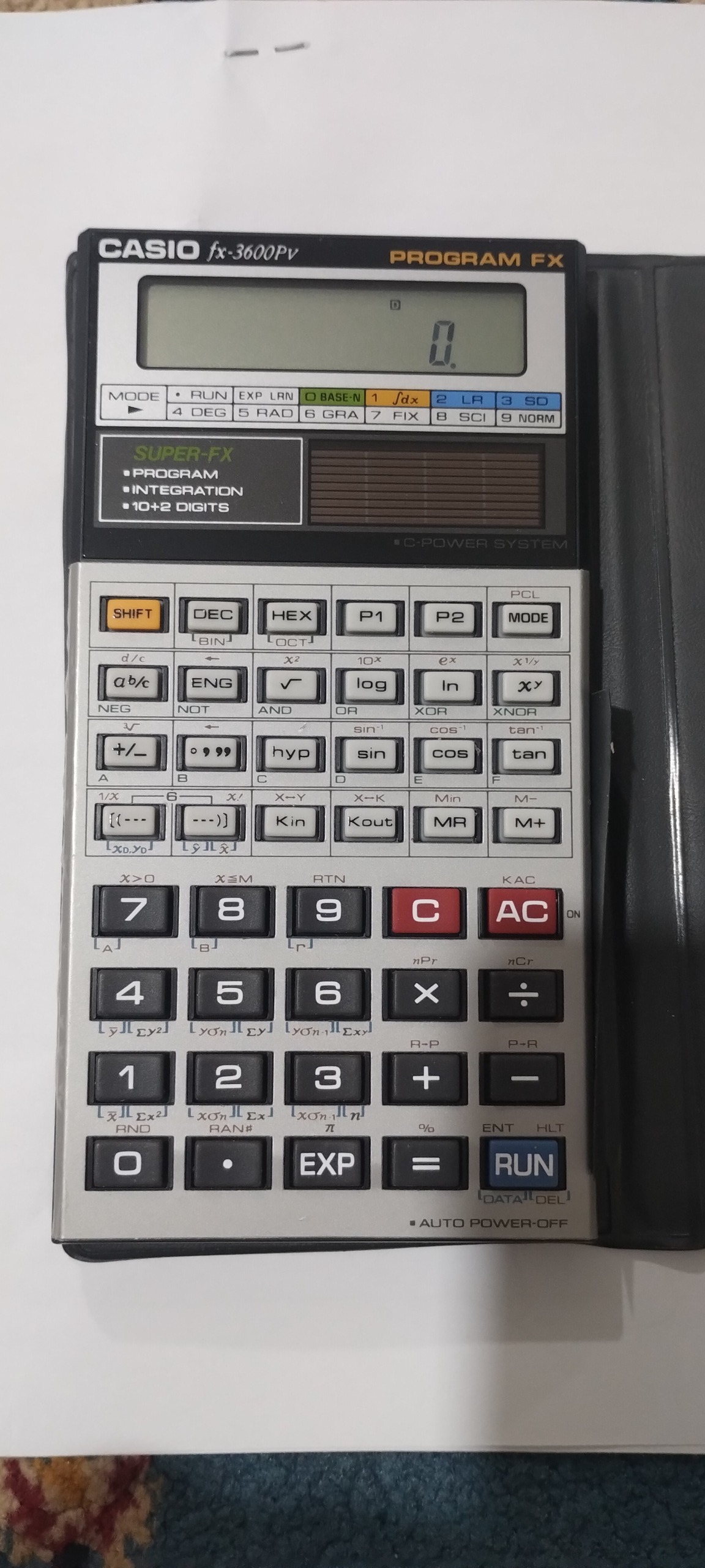 ماشین حساب کاسیو مدل fx-3600