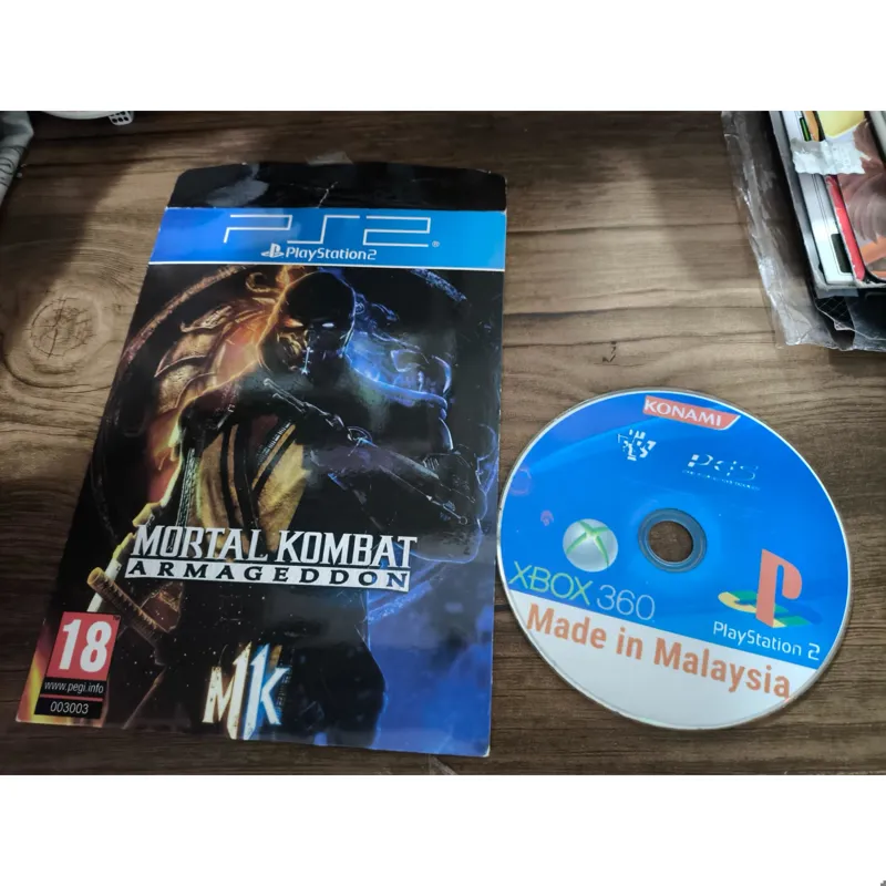 بازی مورتال کمبت پلی استیشن 2
