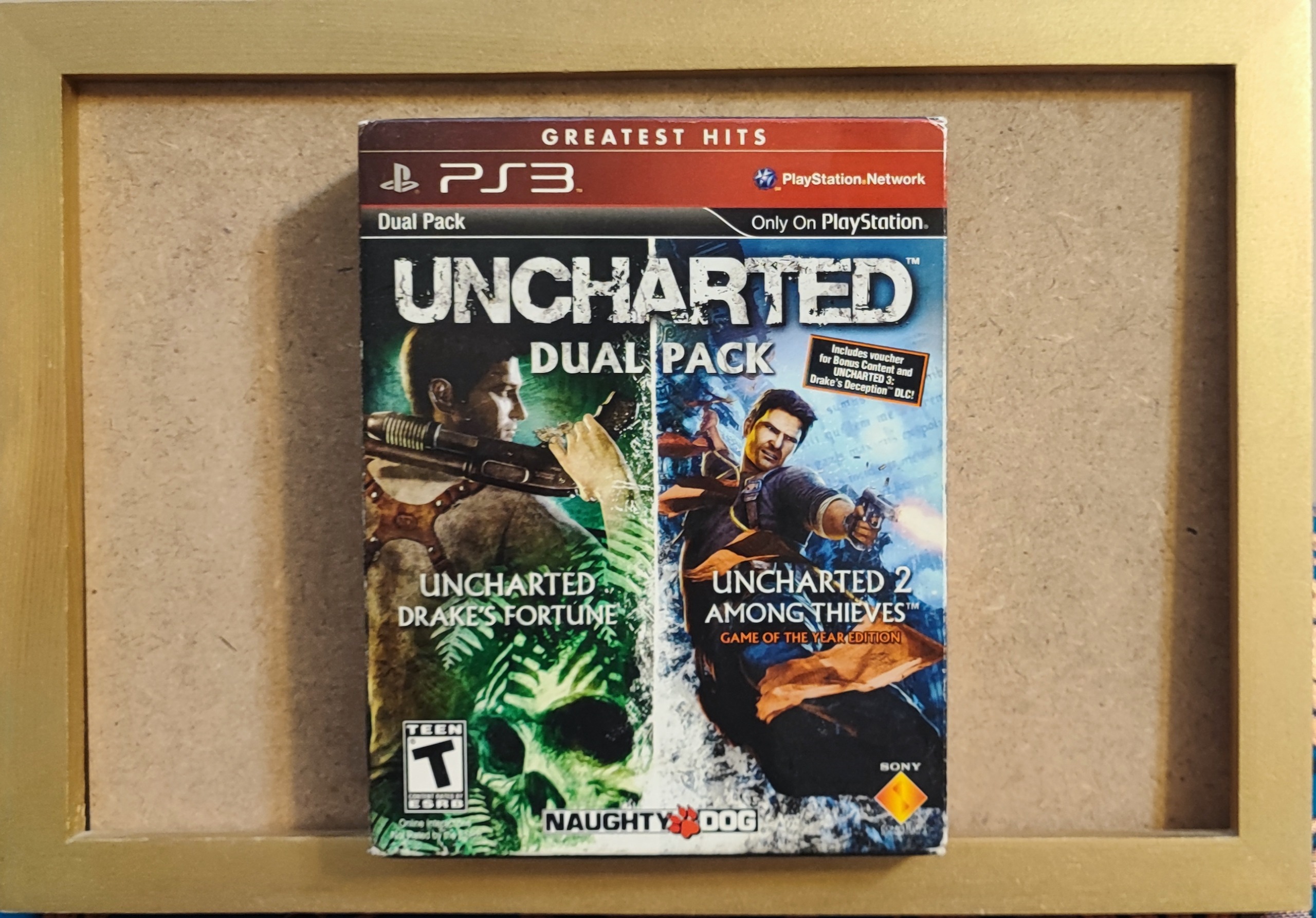 Uncharted Dual Pack Ps3 ریجن all