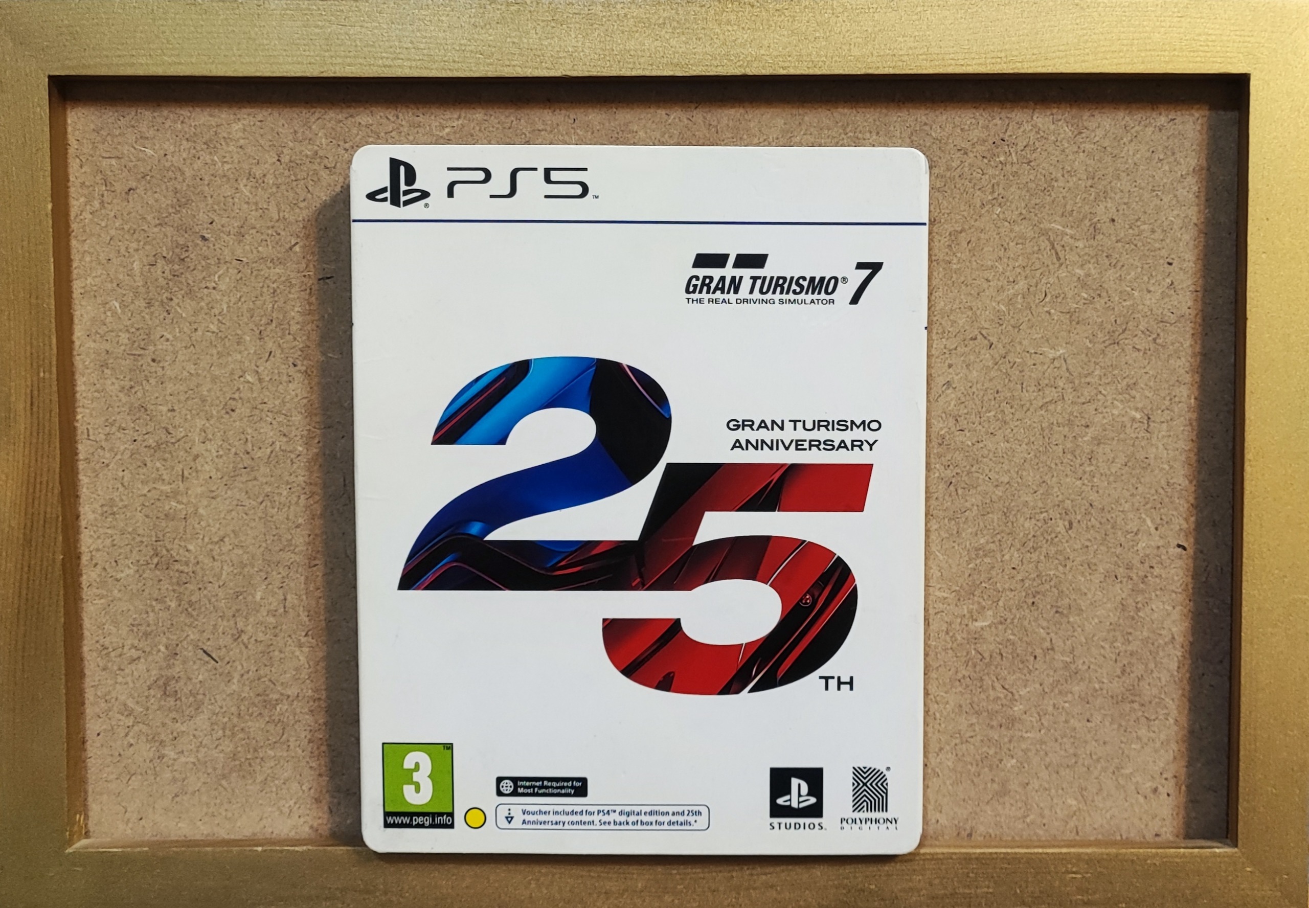 Gran Turismo 7 Steelbook Anniversary Ps5 فاقد دیسک