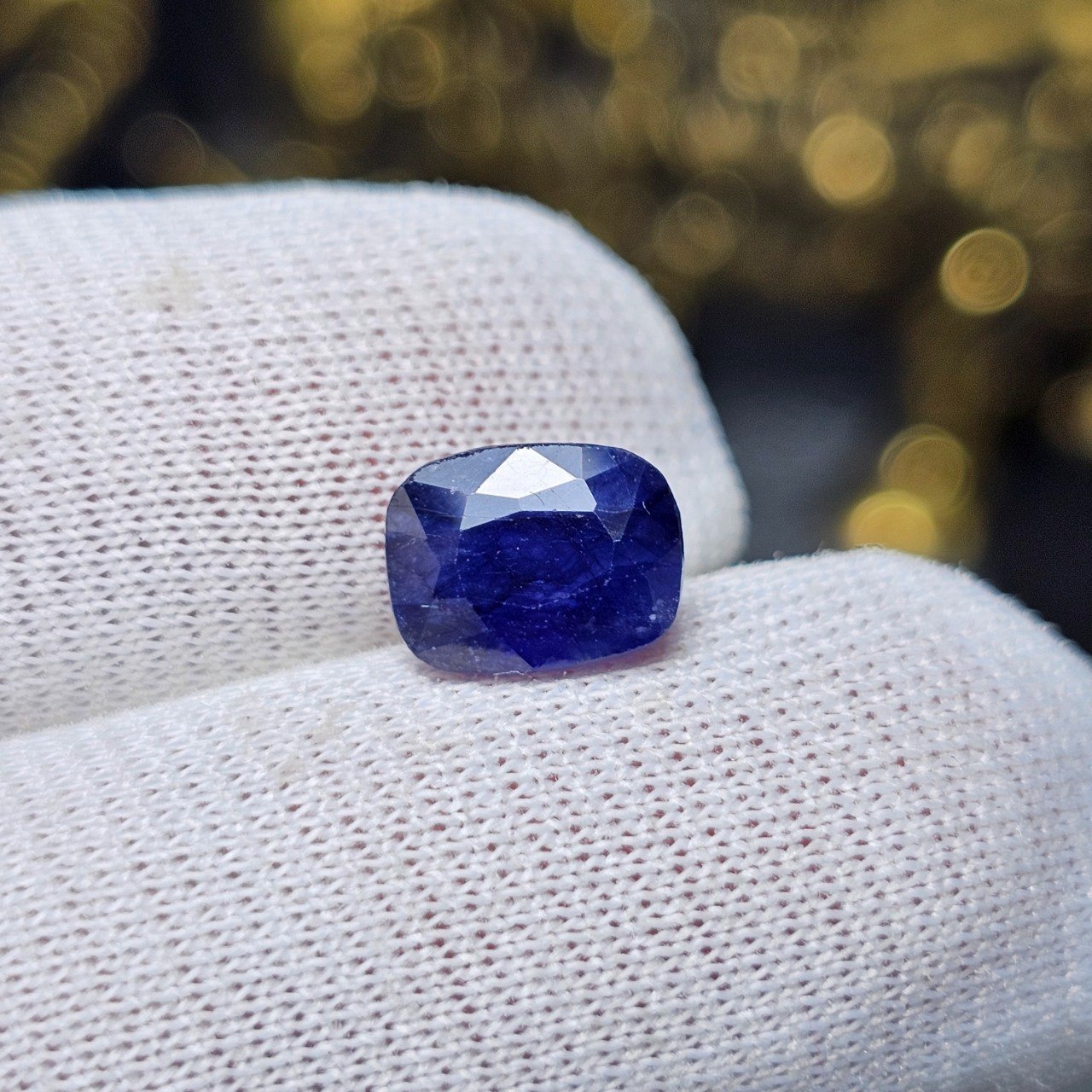 نگین سنگ یاقوت کبود معدنی کد35550