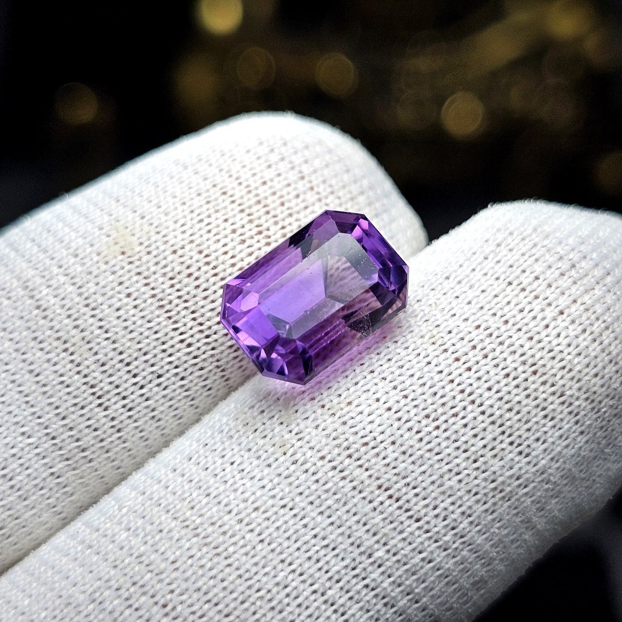 نگین سنگ آمیتیست معدنی کد 35570