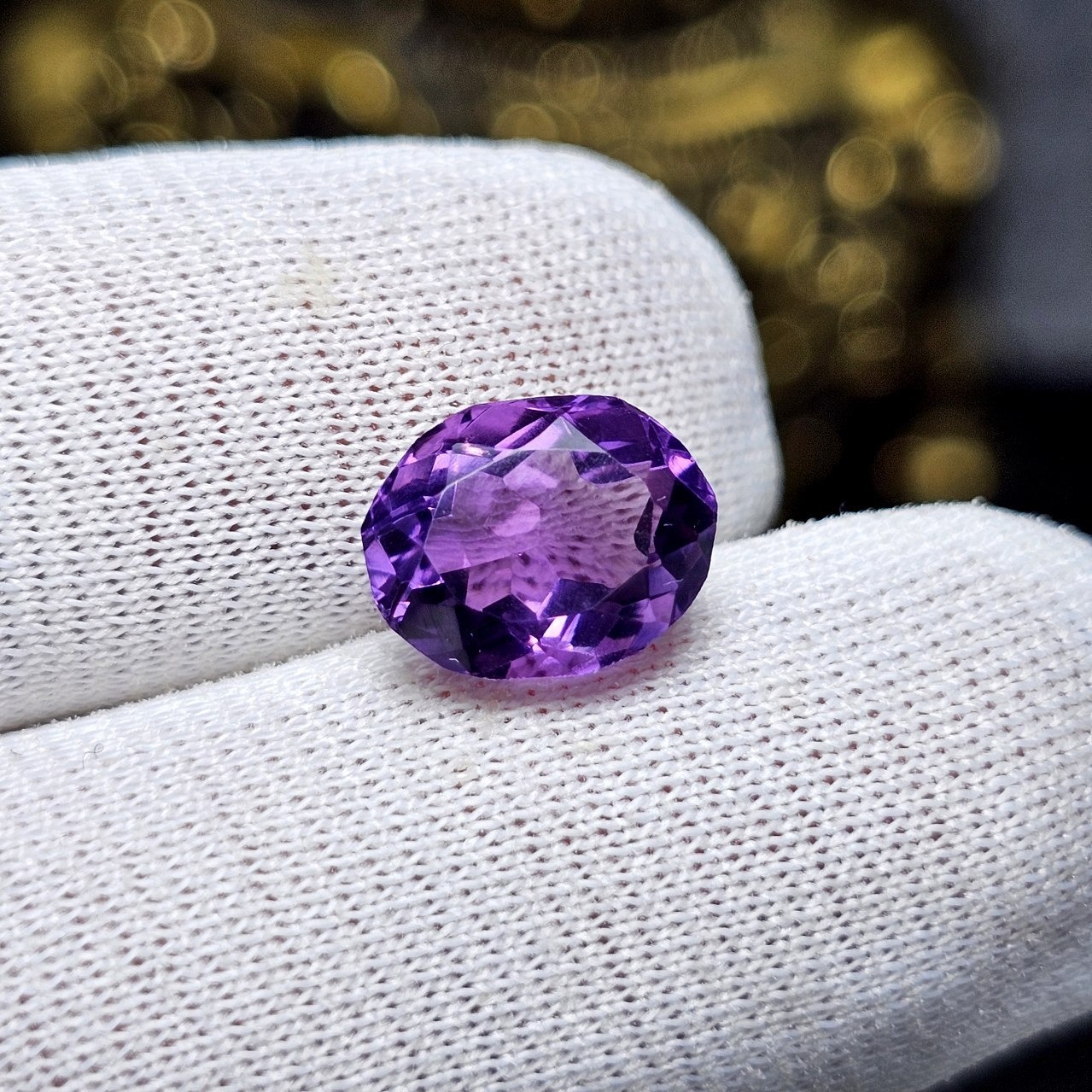 نگین سنگ آمیتیست معدنی کد35572