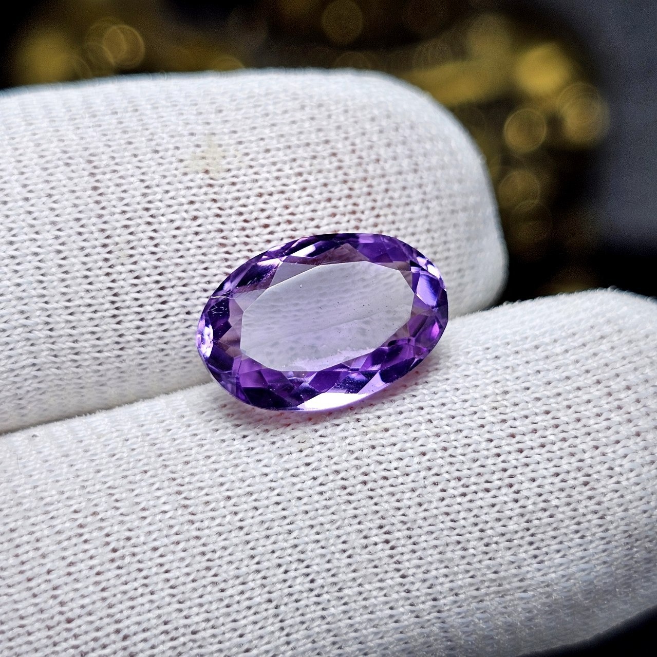 نگین سنگ آمیتیست معدنی کد35576