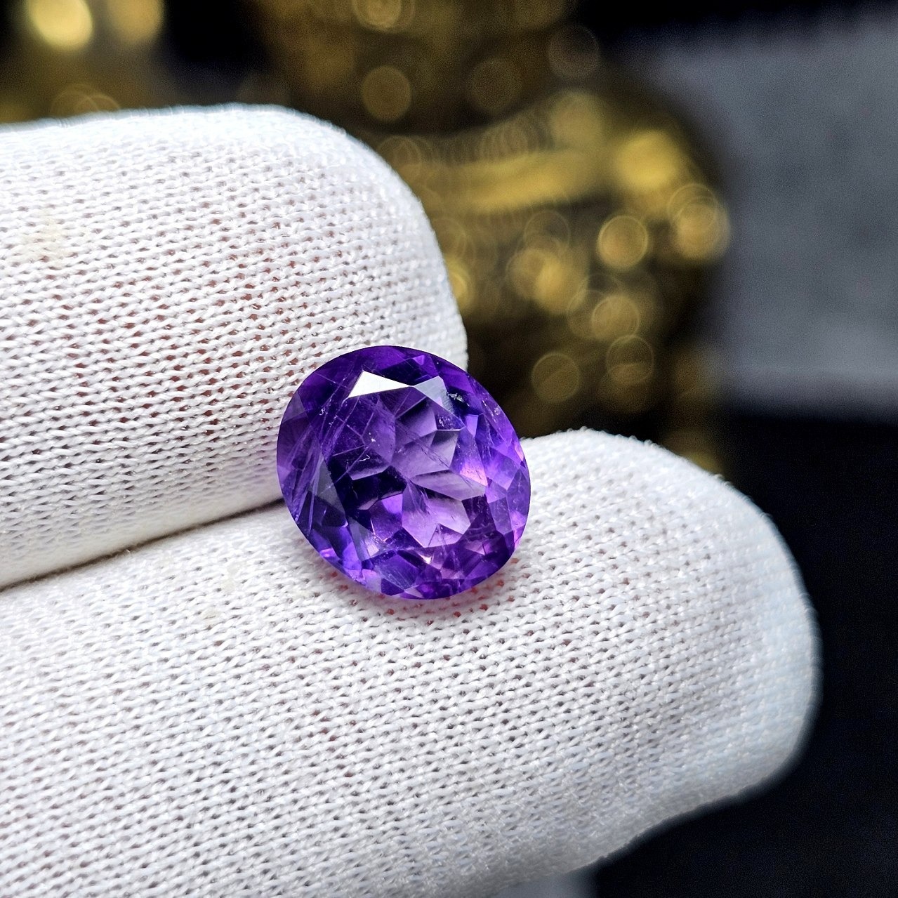  نگین سنگ آمیتیست معدنی کد35577