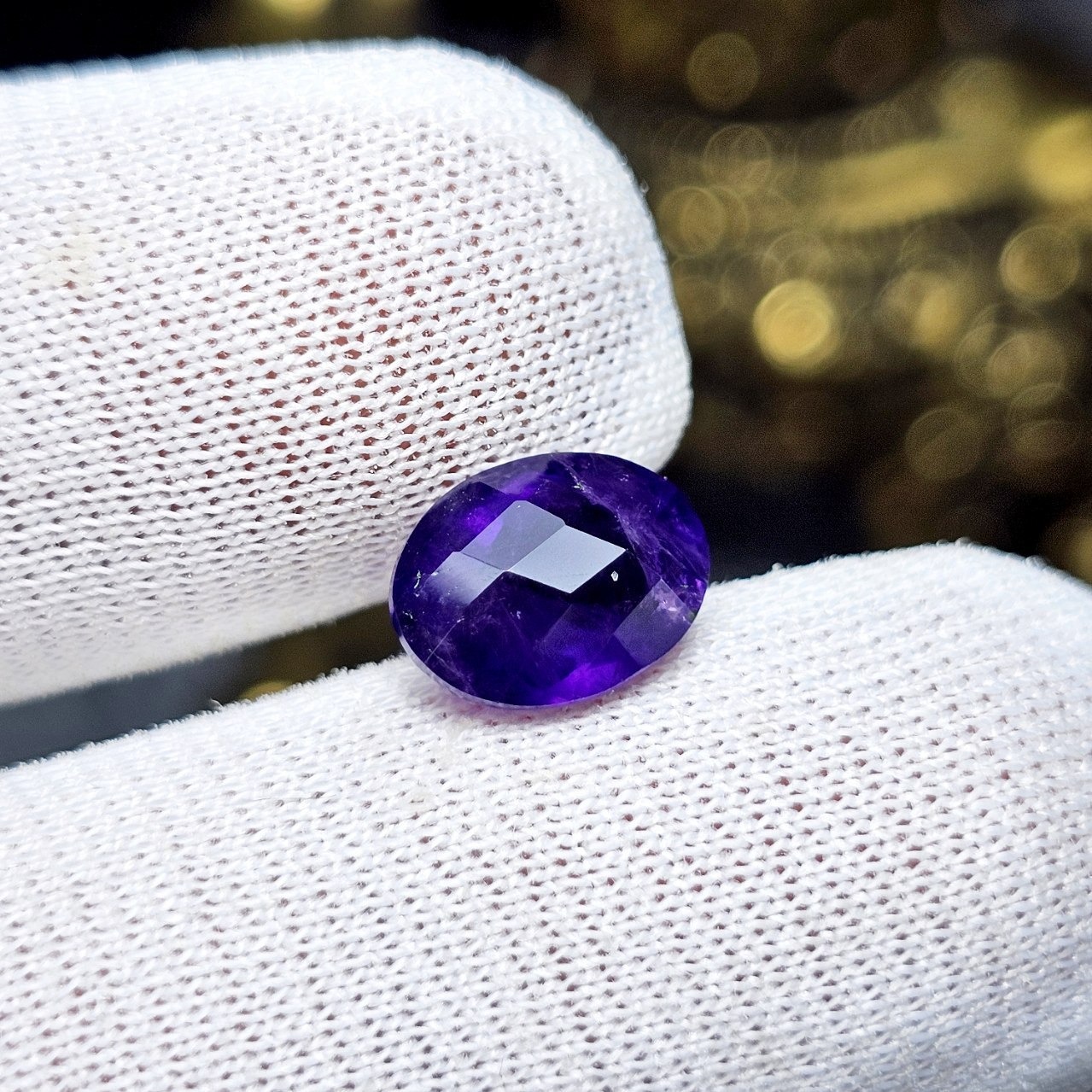 نگین سنگ آمیتیست معدنی کد35586