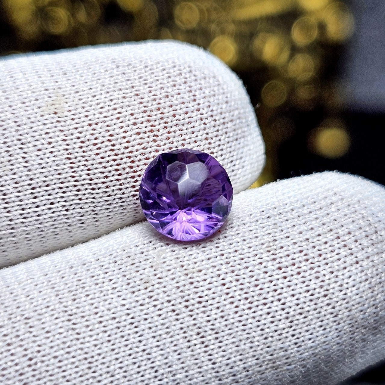 نگین سنگ آمیتیست معدنی کد35590