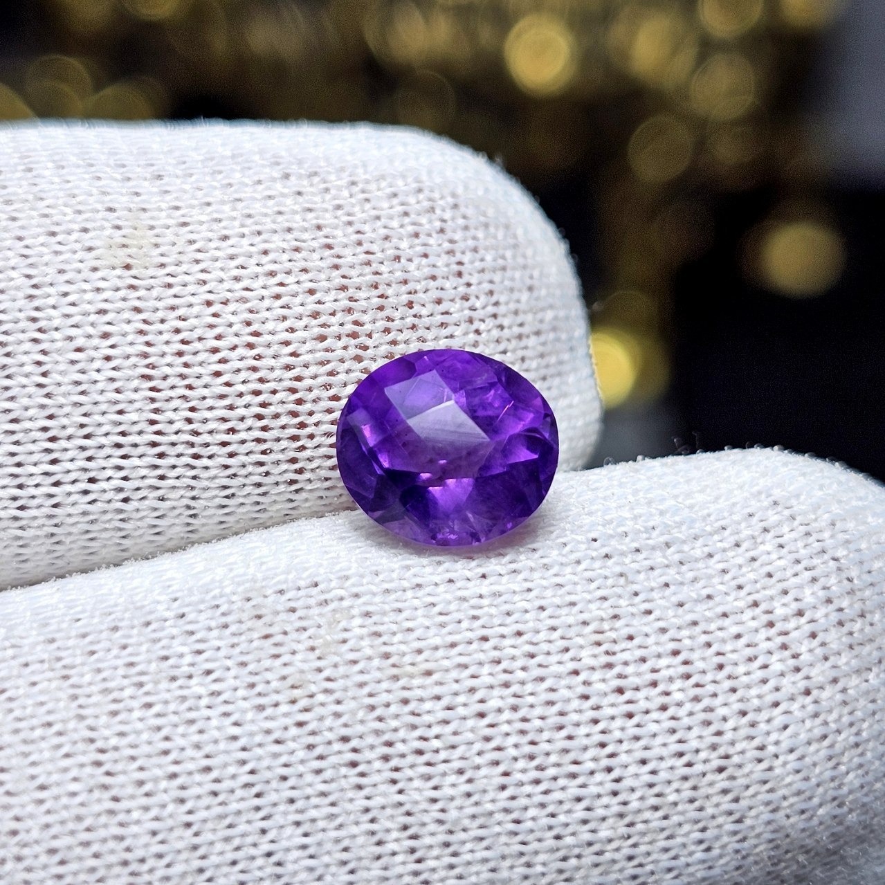 نگین سنگ آمیتیست معدنی کد35591