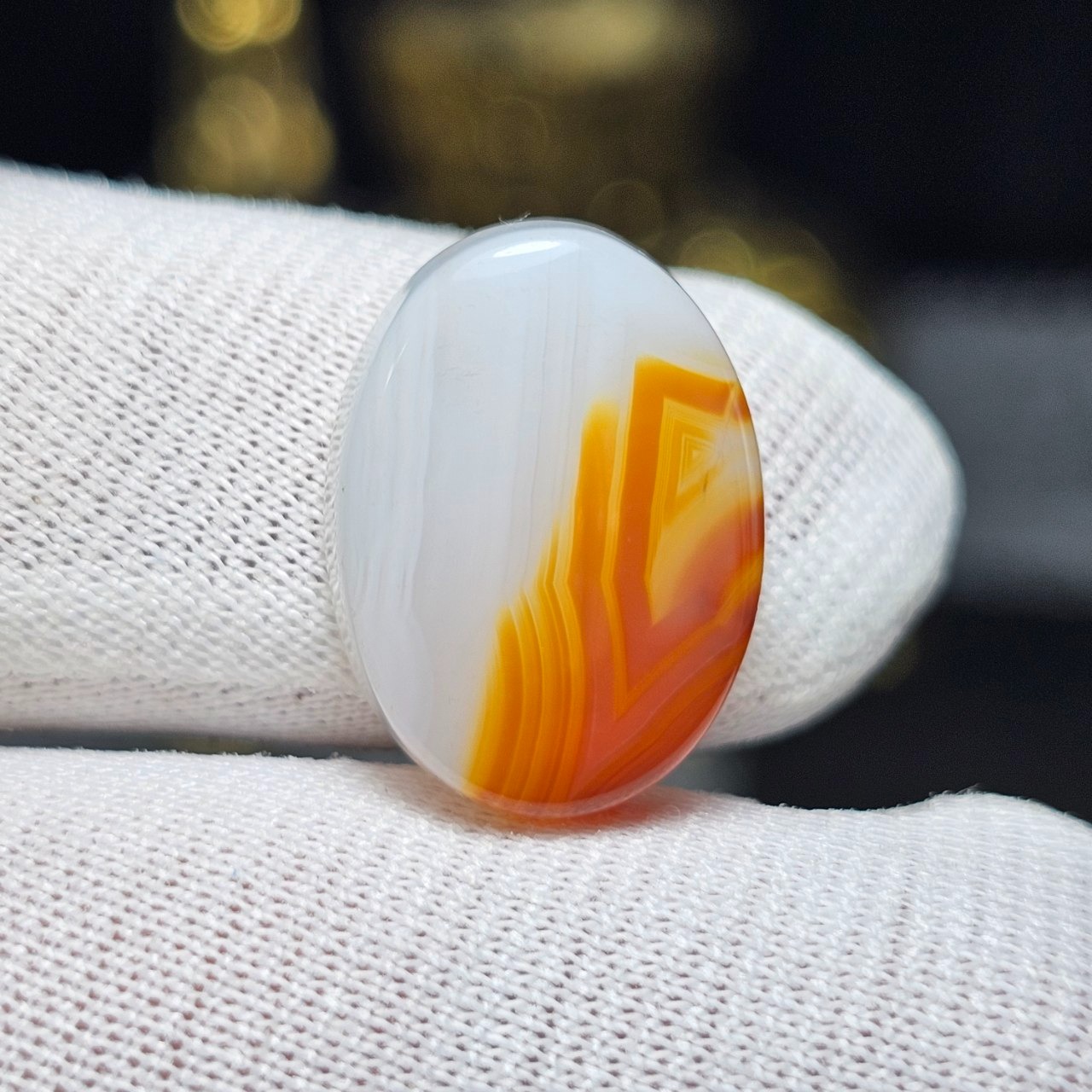 نگین سنگ عقیق سلیمانی معدنی خراسانی کد35796