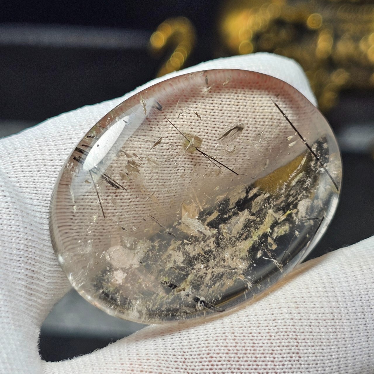 نگین کلکسیونی سنگ طبیعی درمویی معدنی کد36239