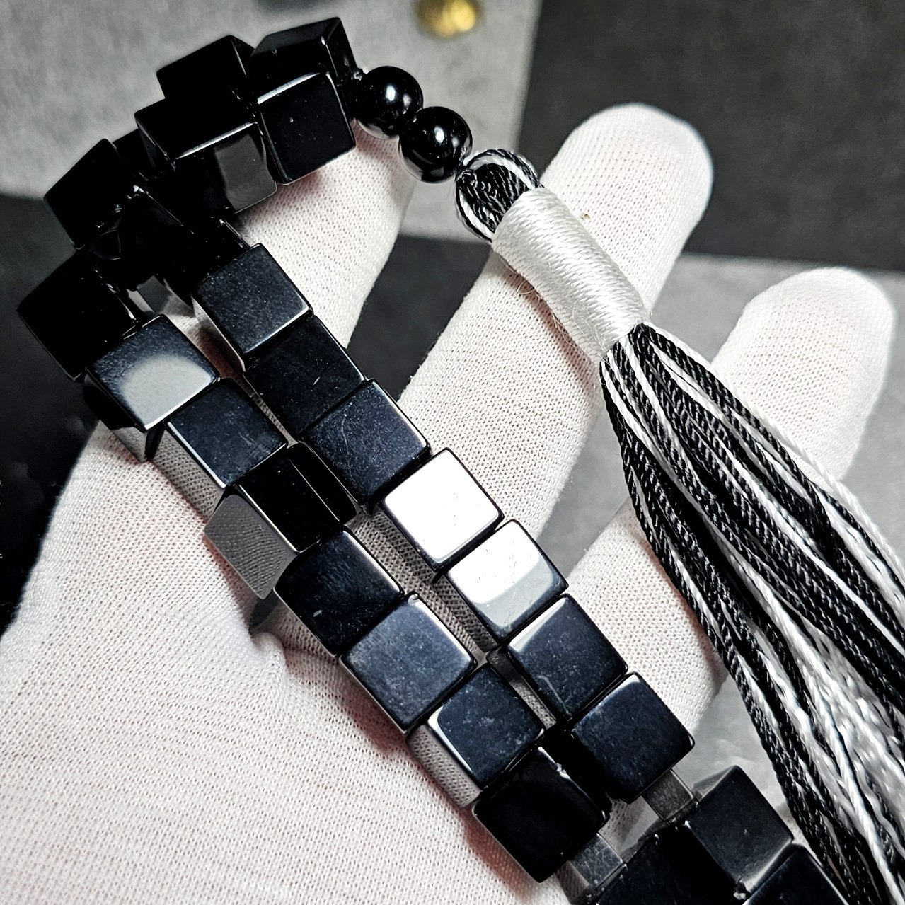  تسبیح 33 دانه اونیکس معدنی کد36345