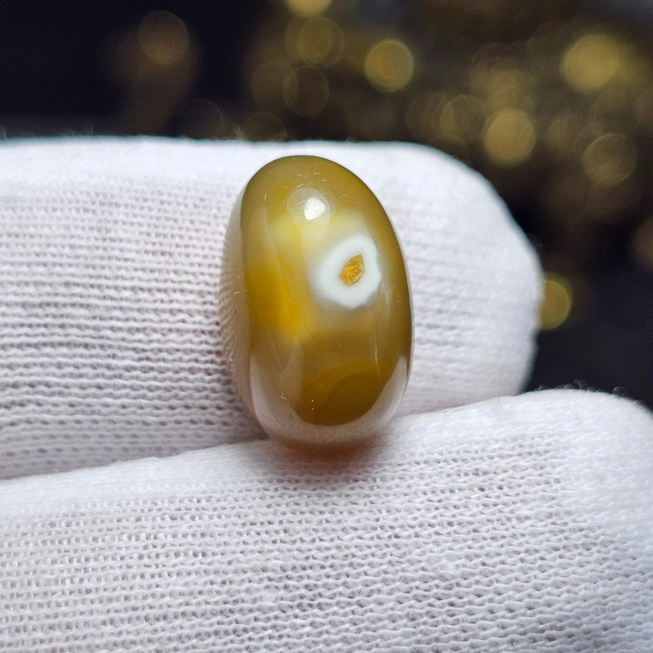 نگین سنگ طبیعی عقیق جزع معدنی خراسانی کد36992