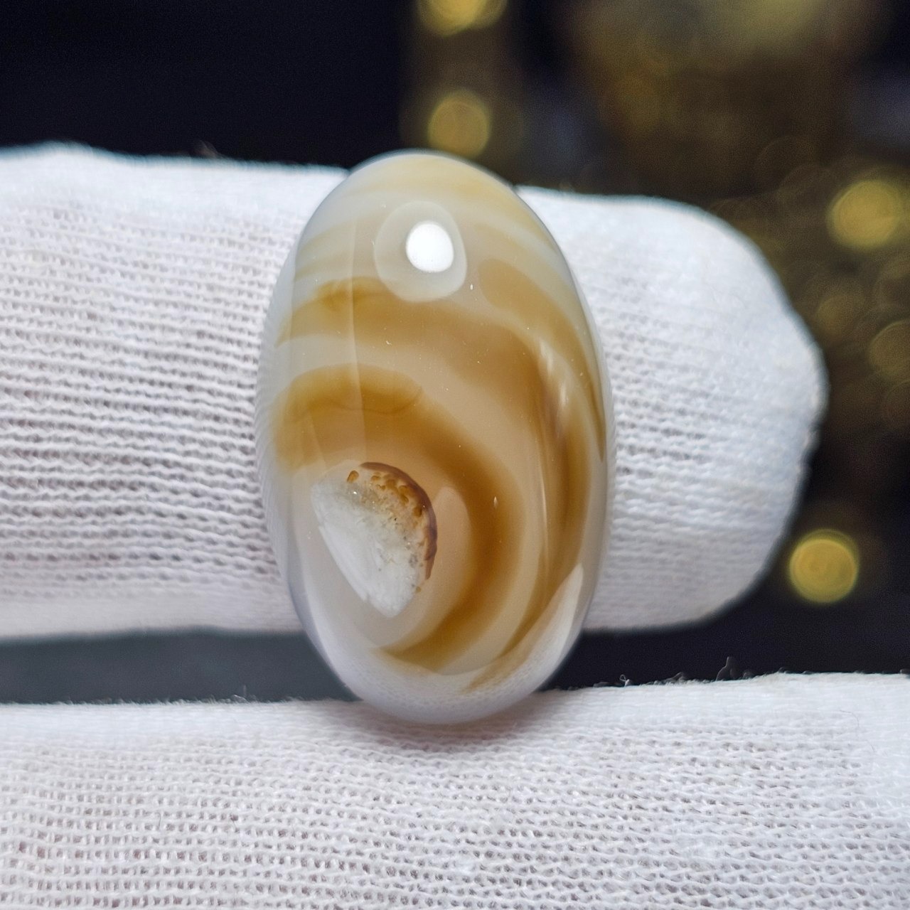 نگین سنگ طبیعی عقیق معدنی خراسانی کد36996