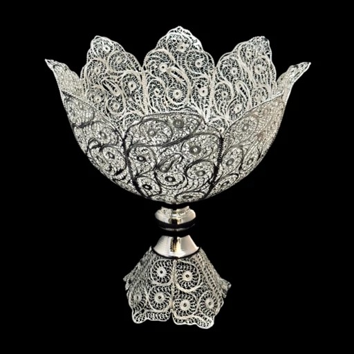 ظروف ملیله کاری کاسه آجیلی سایز 5