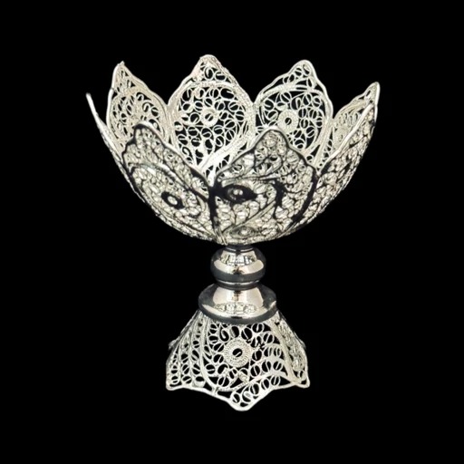 ظروف ملیله کاری کاسه آجیل