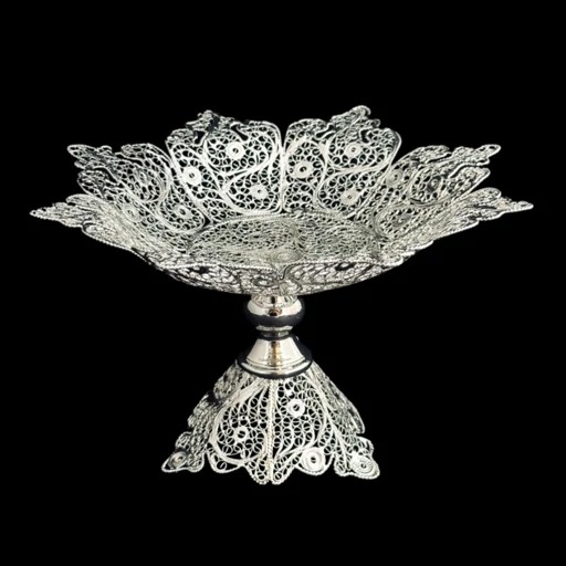 ظروف ملیله کاری شیرینی خوری سلطنتی