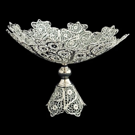 ظروف ملیله کاری شیرینی خوری کنگره