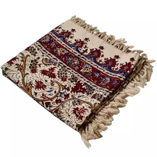 رومیزی قلمکاری شده مربع طرح انگور80 در 80 cm