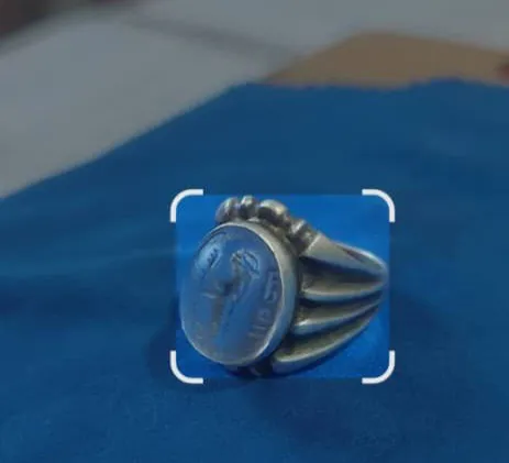 انگشترنقره درحکاکی بسیارخاص وقِدیمی