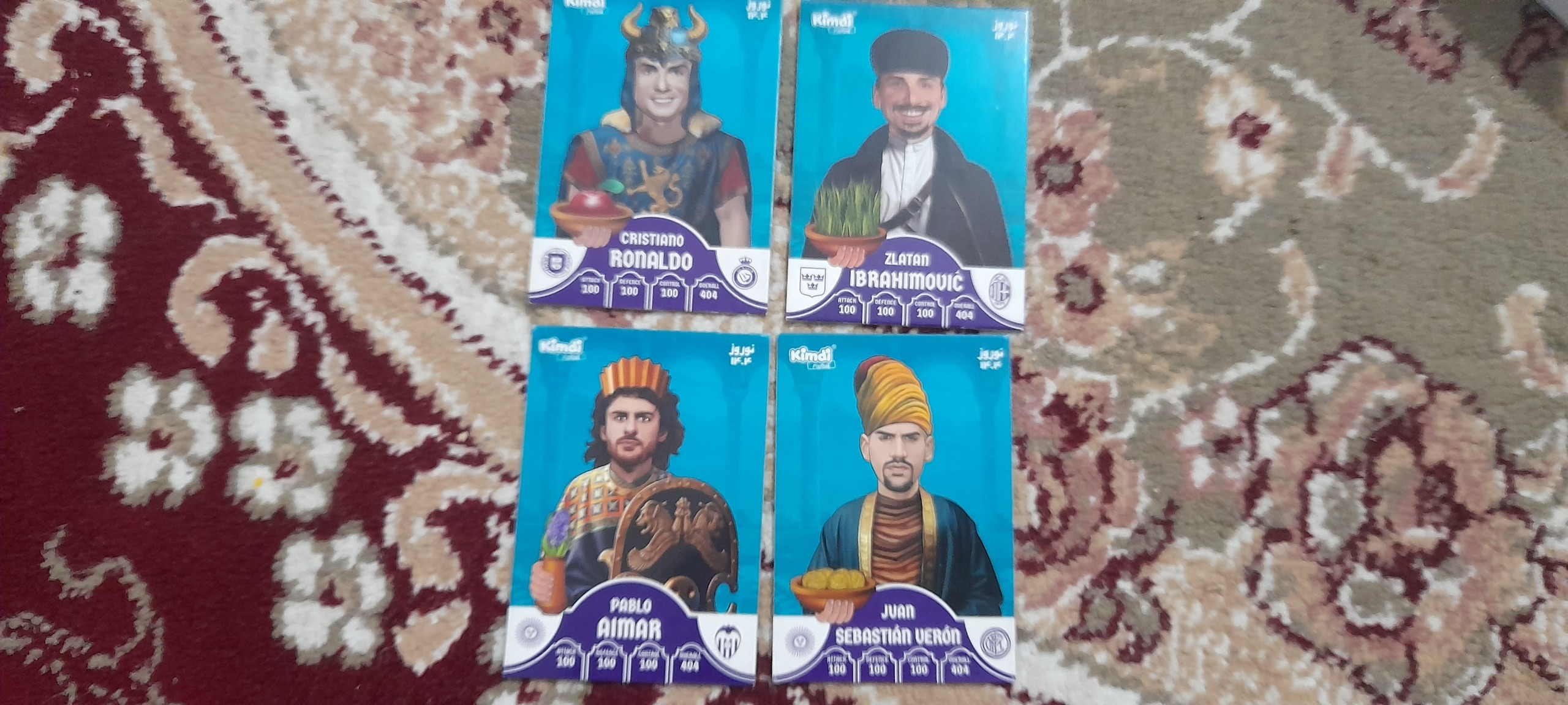 4 عدد کارت کیمدی نوروزی