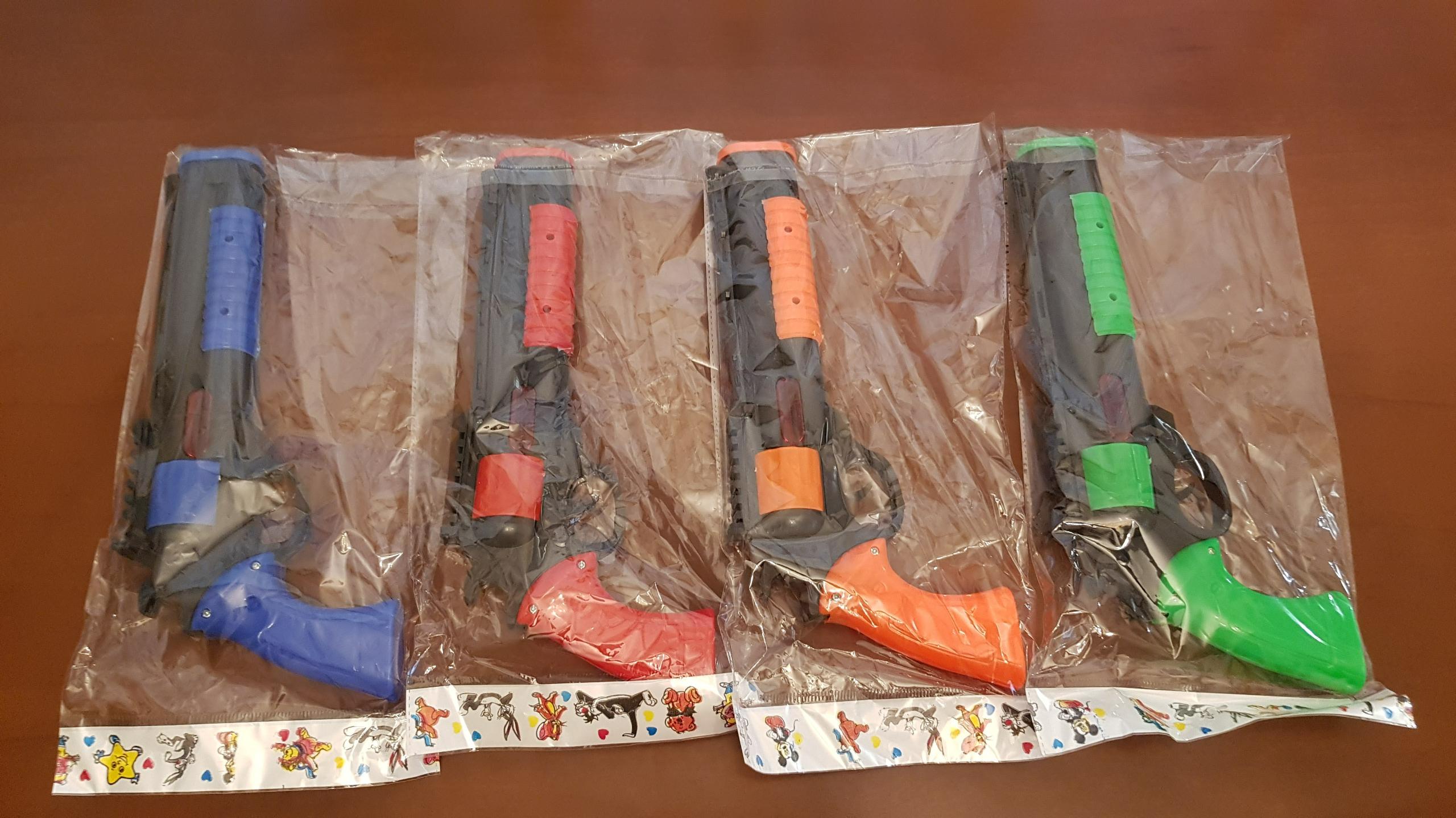 تفنگ بزرگ اسباب بازی(4) رنگ