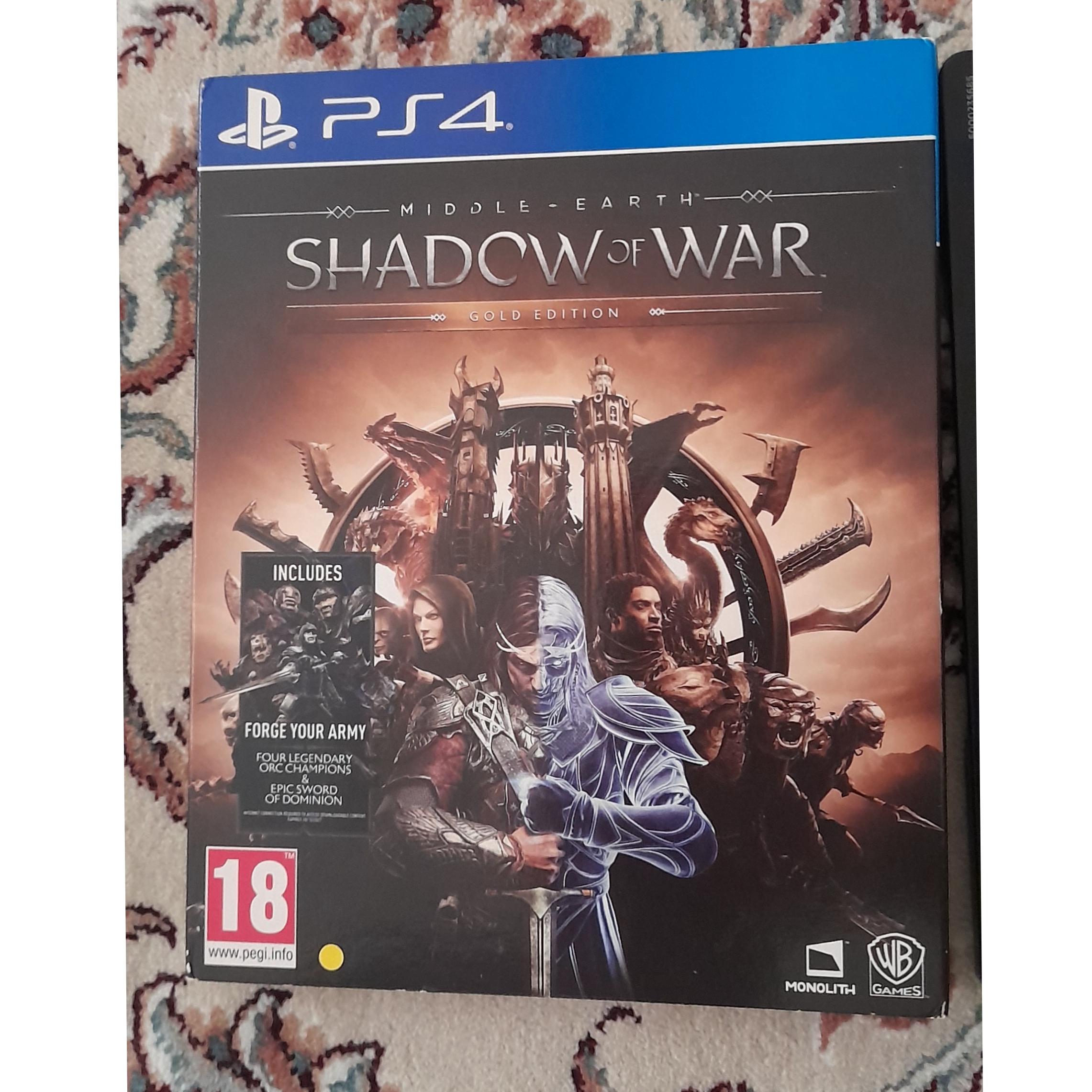Shadow war steelbook gold مشابه آک