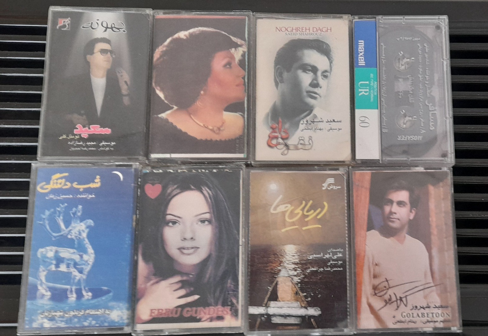 13 عدد نوار کاست اورجینال و متفرقه