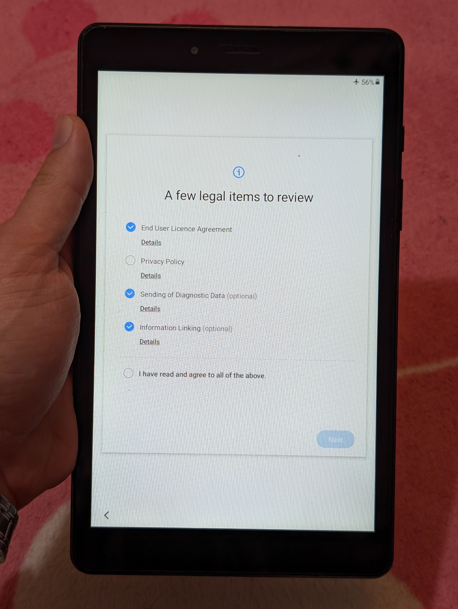 تبلت Galaxy Tab A