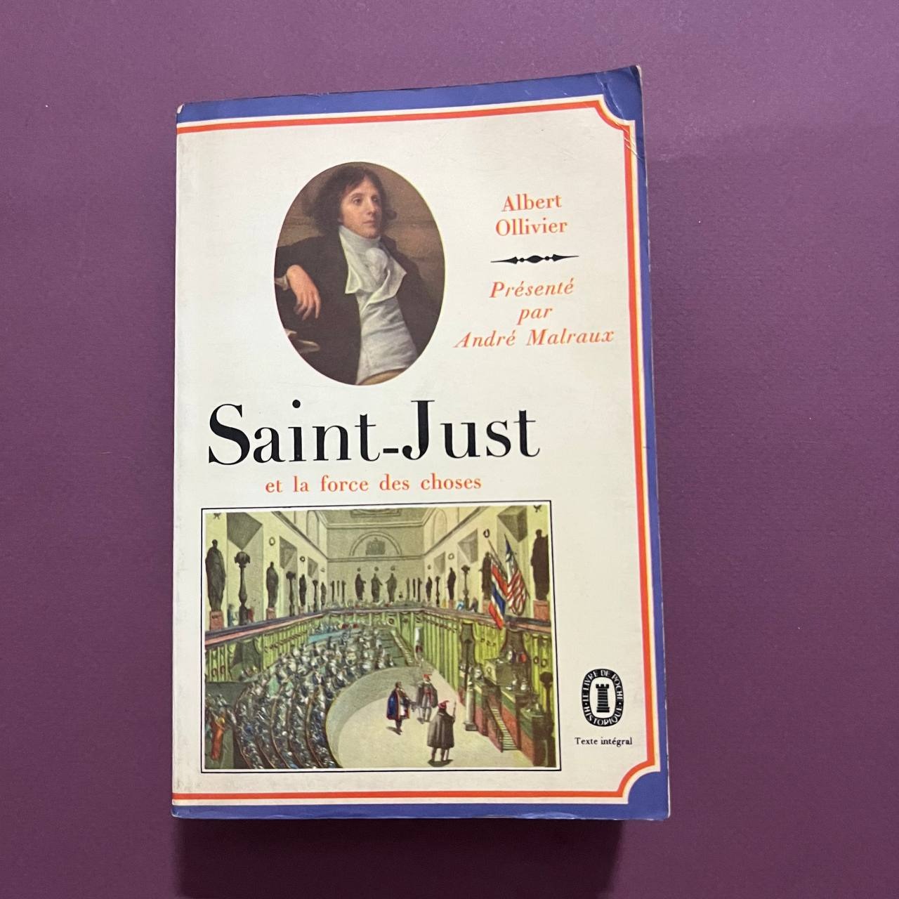 Saint just Albert ollivier Présenté par