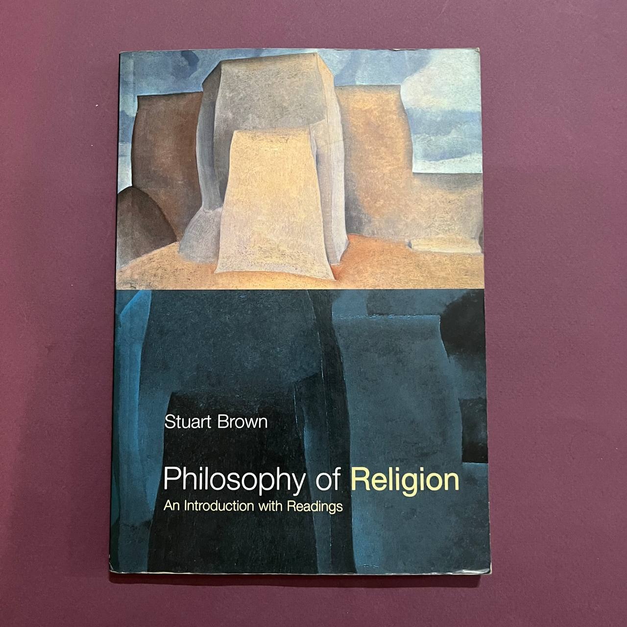 Philosophy of Religion استوارت براون