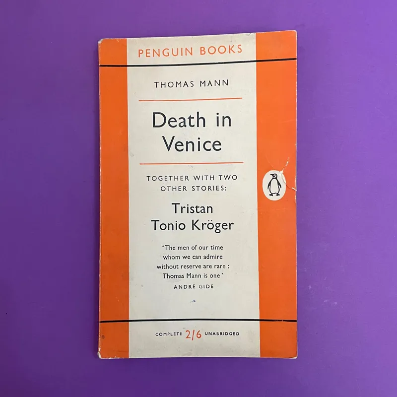Death in venice thomas mann