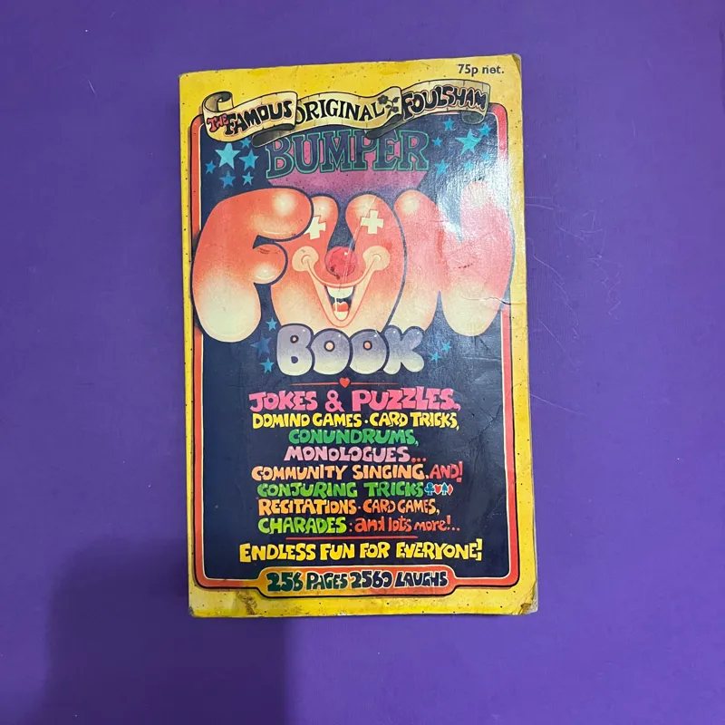 Bumper fun book کتاب خنده و سرگرمی