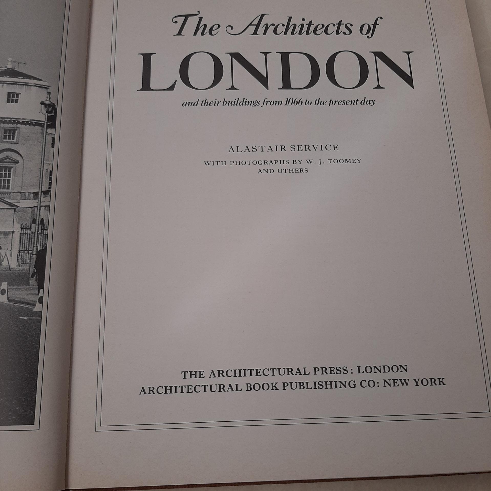 معماران لندن به زبان انگلیسی