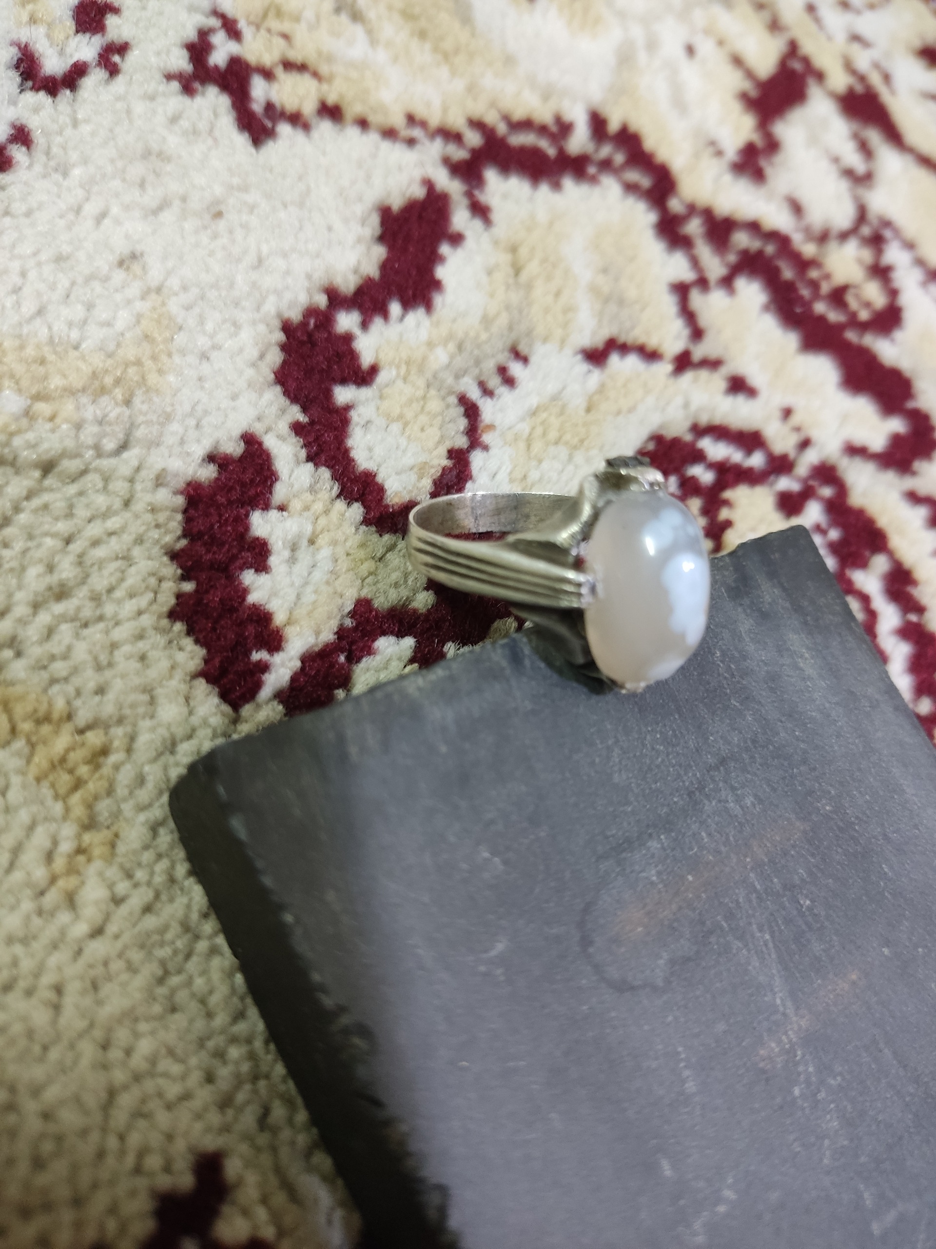 انگشتر نقره مردانه باباقوری